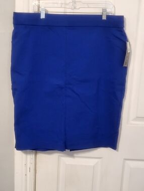 NWT NYC Cobalt Blue Pencil Skirt